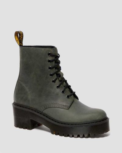 Botas De Tacon Dr Martens Shriver Hi Moldova Cuero Para Mujer DR7056I